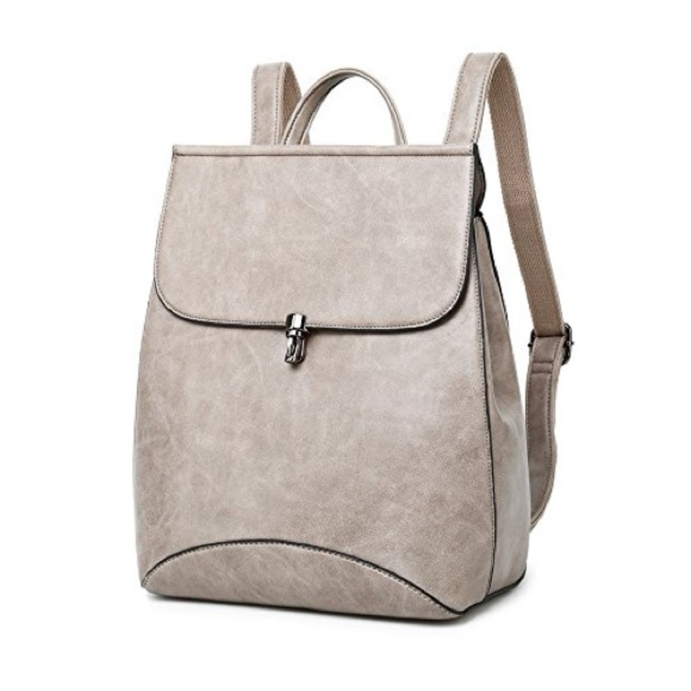 WINK KANGAROO Fashion Shoulder Bag Rucksack PU Leather Backpack Travel bag
